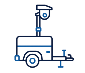 Remorque de surveillance